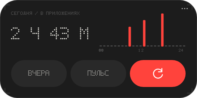 Пульс, Android-рендер